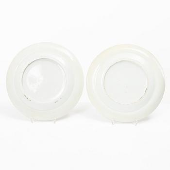 Parti porslin, 10 delar, Kanton, Kina, 1800-tal.