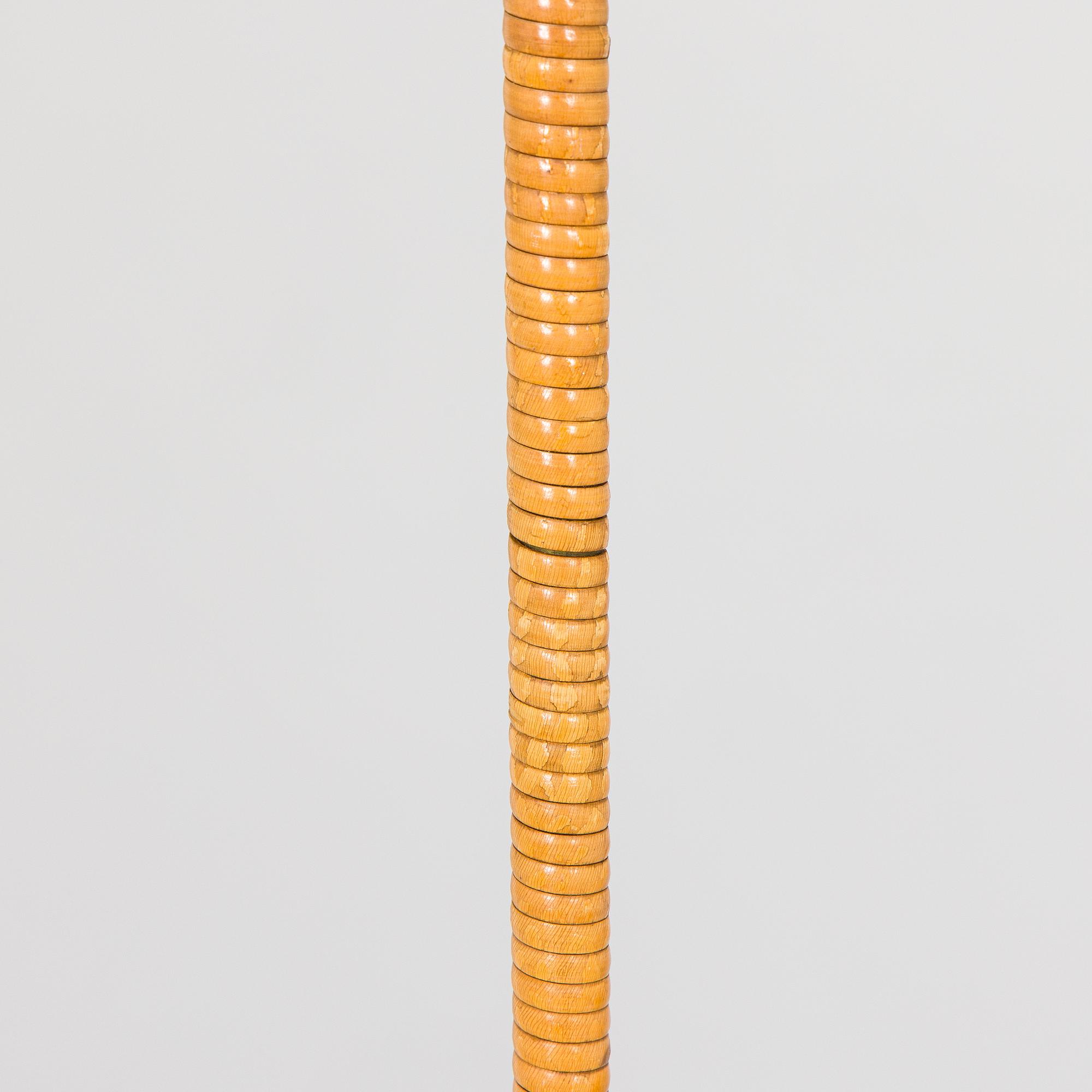 Paavo Tynell, a pair of mid-20th century K10-10 floor lamps for Taito Finland.