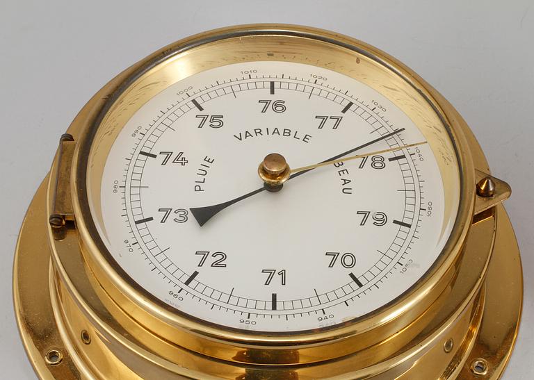 KLOCKA, BAROMETER samt HYGROMETER, bl a Fischer, 1900-talets senare hälft.