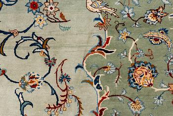 Matta, Keshan, ca 370 x 270 cm.