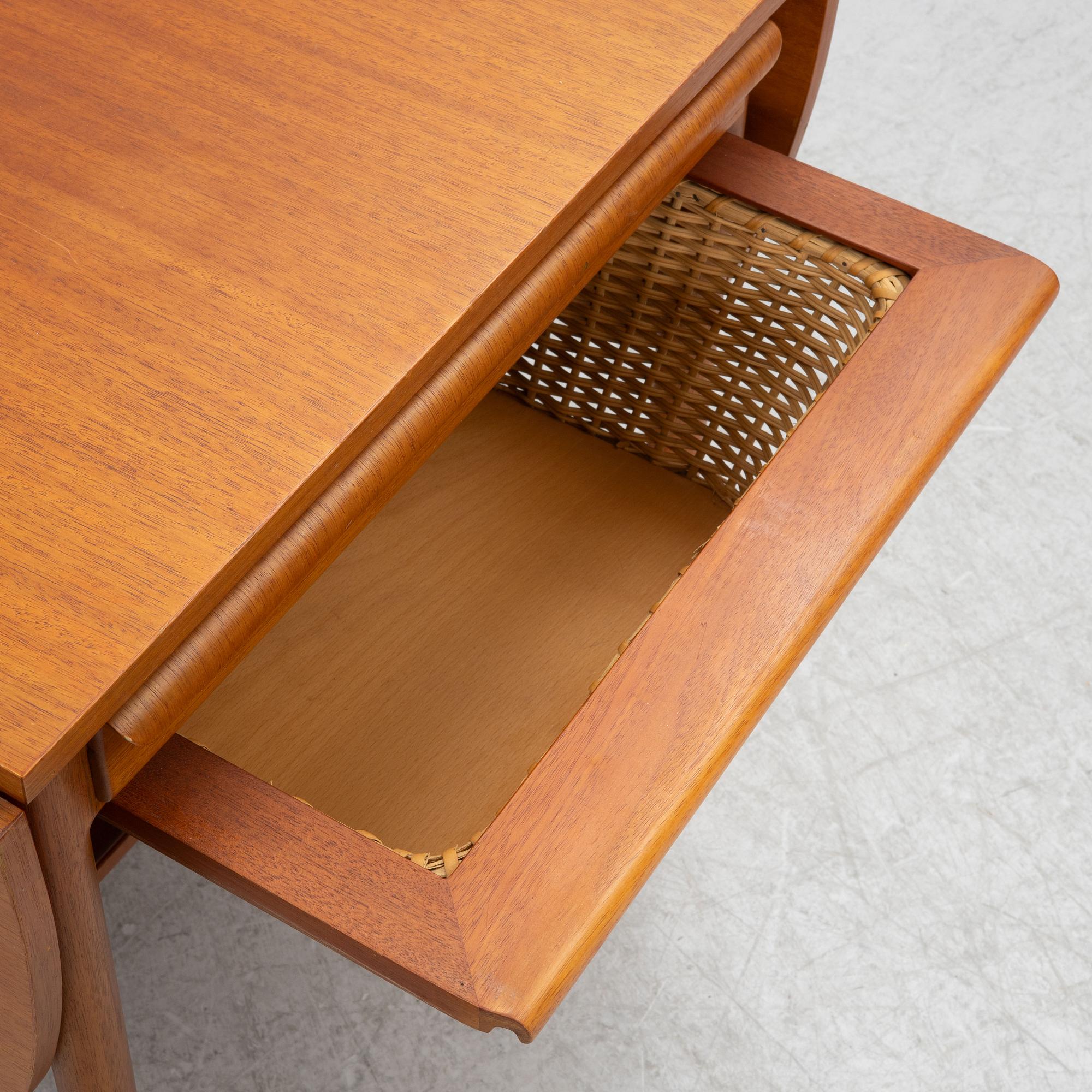 Bertil Fridhagen, sewing table, Bodafors, 1960s.