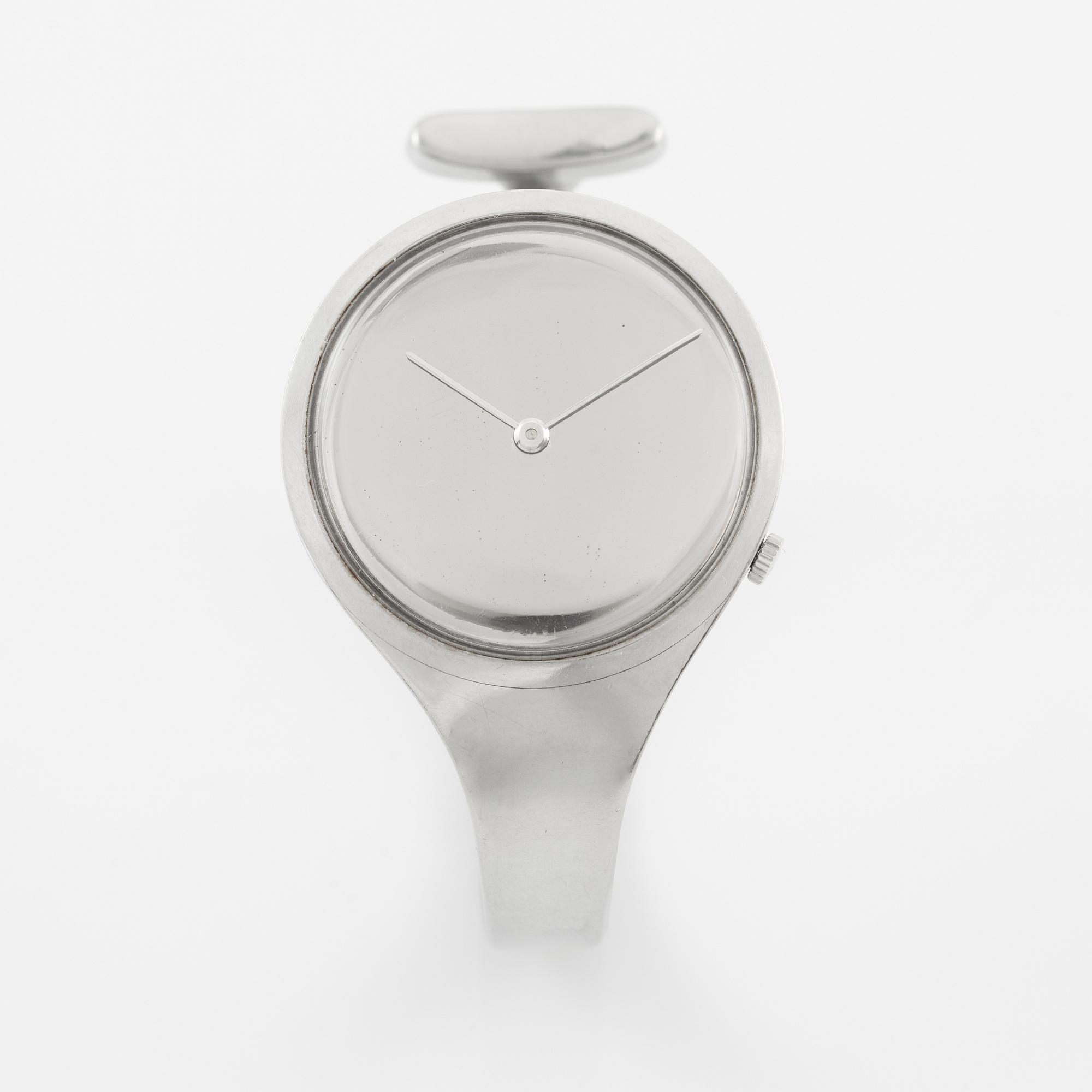 Georg Jensen, "L.U.Chopard & Cie", design Vivianna Torun Bülow-Hübe , armbandsur, 33 mm.