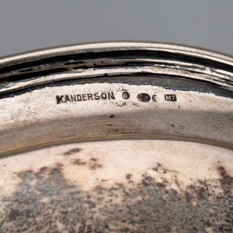 SKÅL, silver, K. Anderson, Göteborg, 1914. Vikt ca 545g.