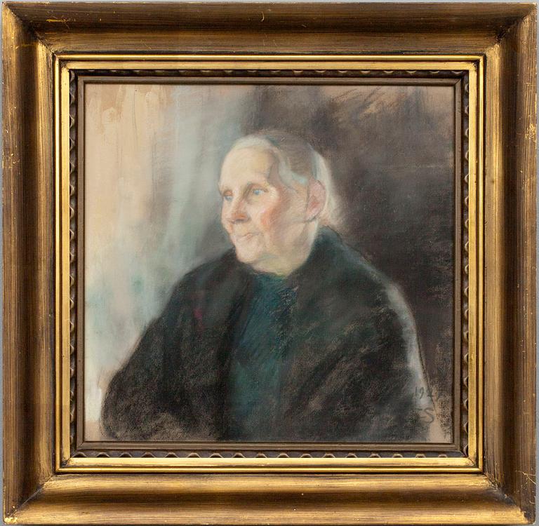 HANNA FROSTERUS-SEGERSTRÅLE, pastell, signerad och daterad 1927.