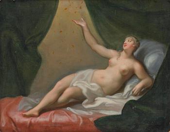 637. Georg Engelhard Schröder, attributed to, Danaë and the Shower of Gold.