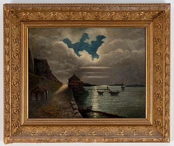 AUGUST SEDELIN, olja på duk, signerad o daterad - 89.