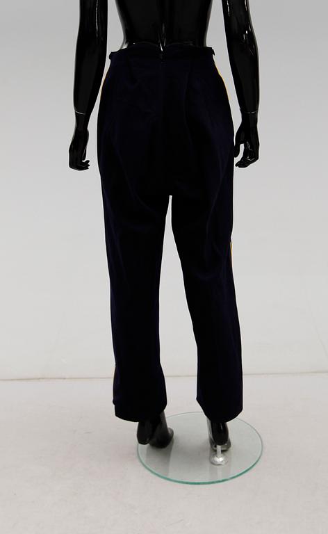 UNIFORMSROCK samt byxor, Sverige, 1900-tal.