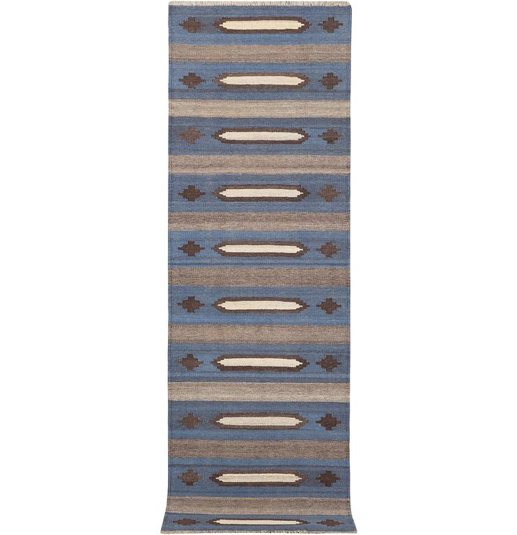 A Kilim runner, c. 226 x 70 cm.