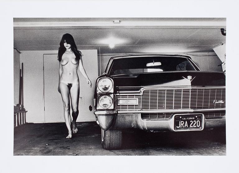 HELMUT NEWTON, "Hollywood", 1976, offsetlitografi, sign.
