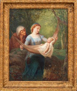 HENRI PIERRE PICOU, oil on canvas, signed and dated 1881.