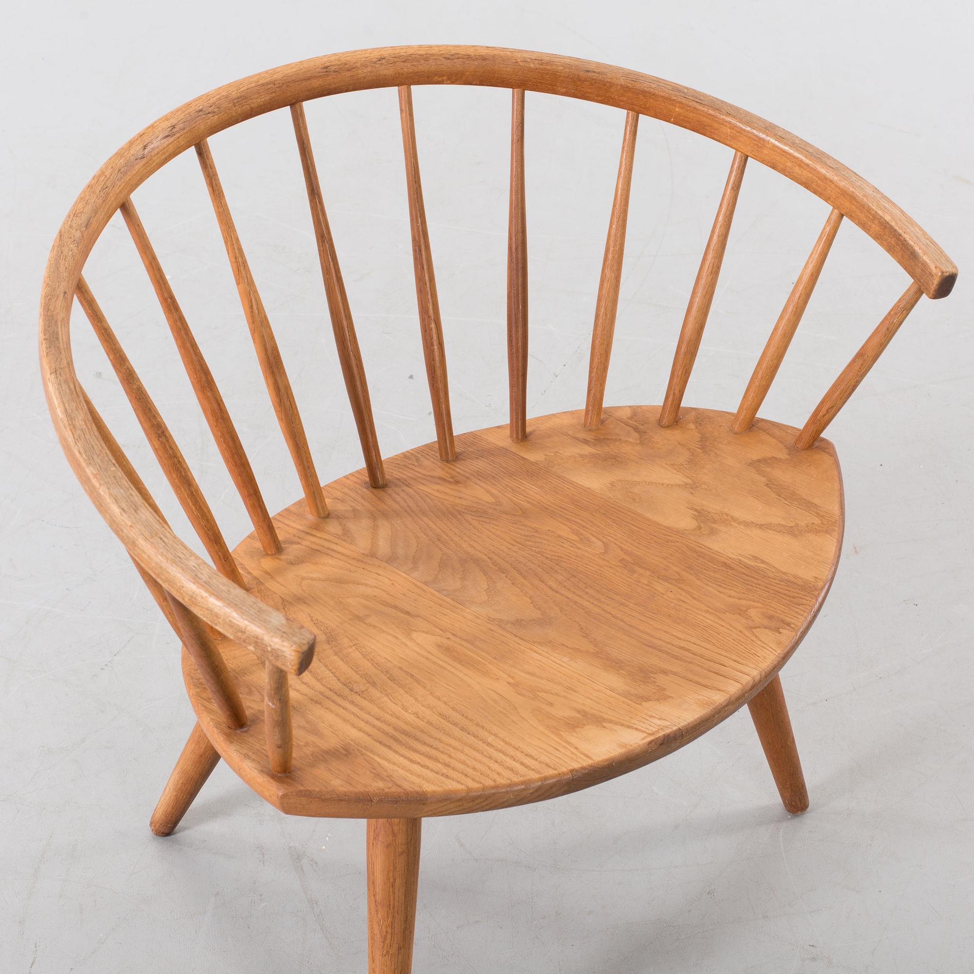 KARMSTOL, "Arka", Yngve Ekström för Stolfabriks Ab. 1900-talets andra hälft.