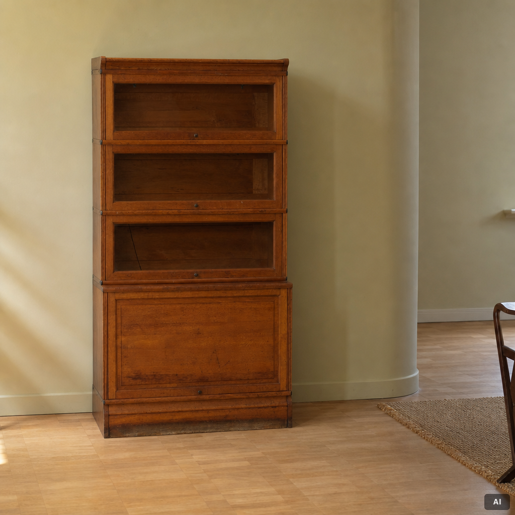 Two book cabinets, 20th century.