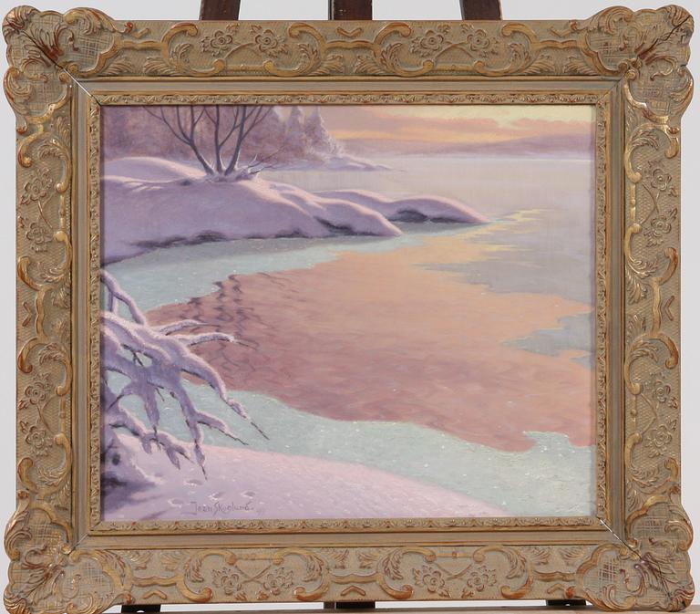 JEAN SKOGLUND, olja på duk, sign o dat "-47".