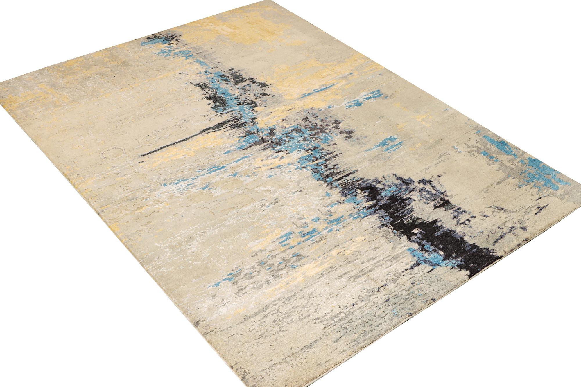 A modern design oriental rug, a. 247 x 172 cm.