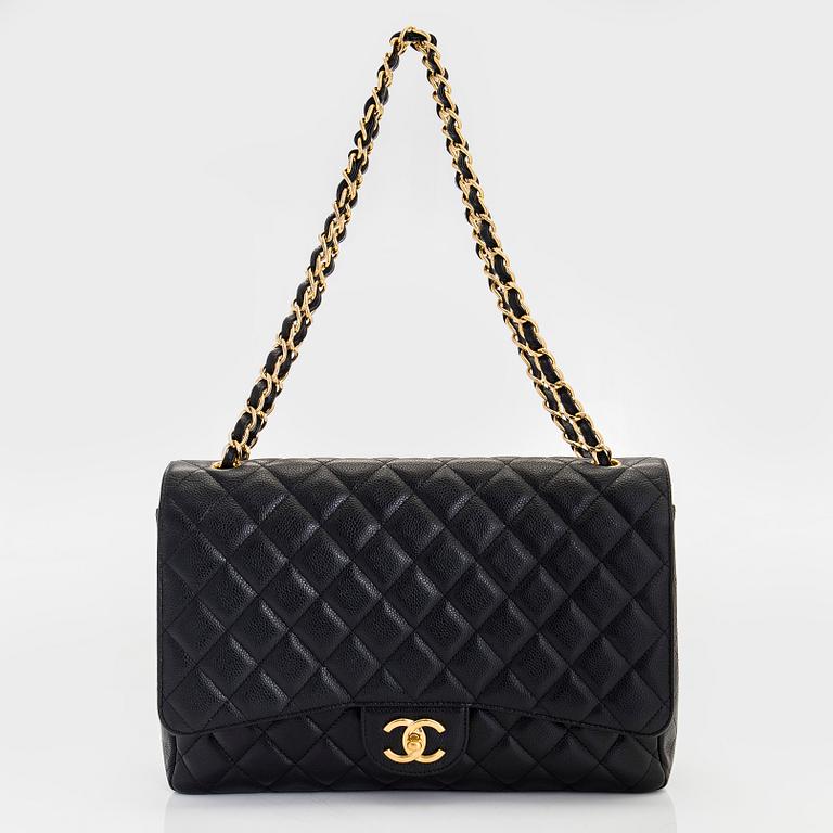 Chanel, a 'Double Flap Bag Maxi' bag, 2013-2014.