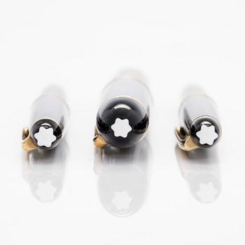 Montblanc, pennor, 3 st, "Meisterstück".