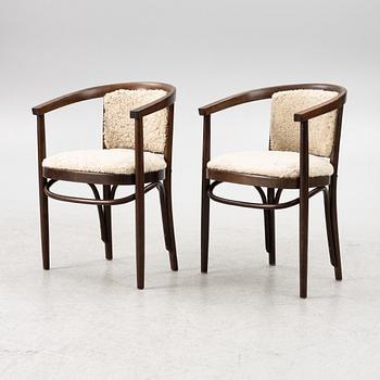 Karmstolar, ett par, 1900-talets andra hälft.