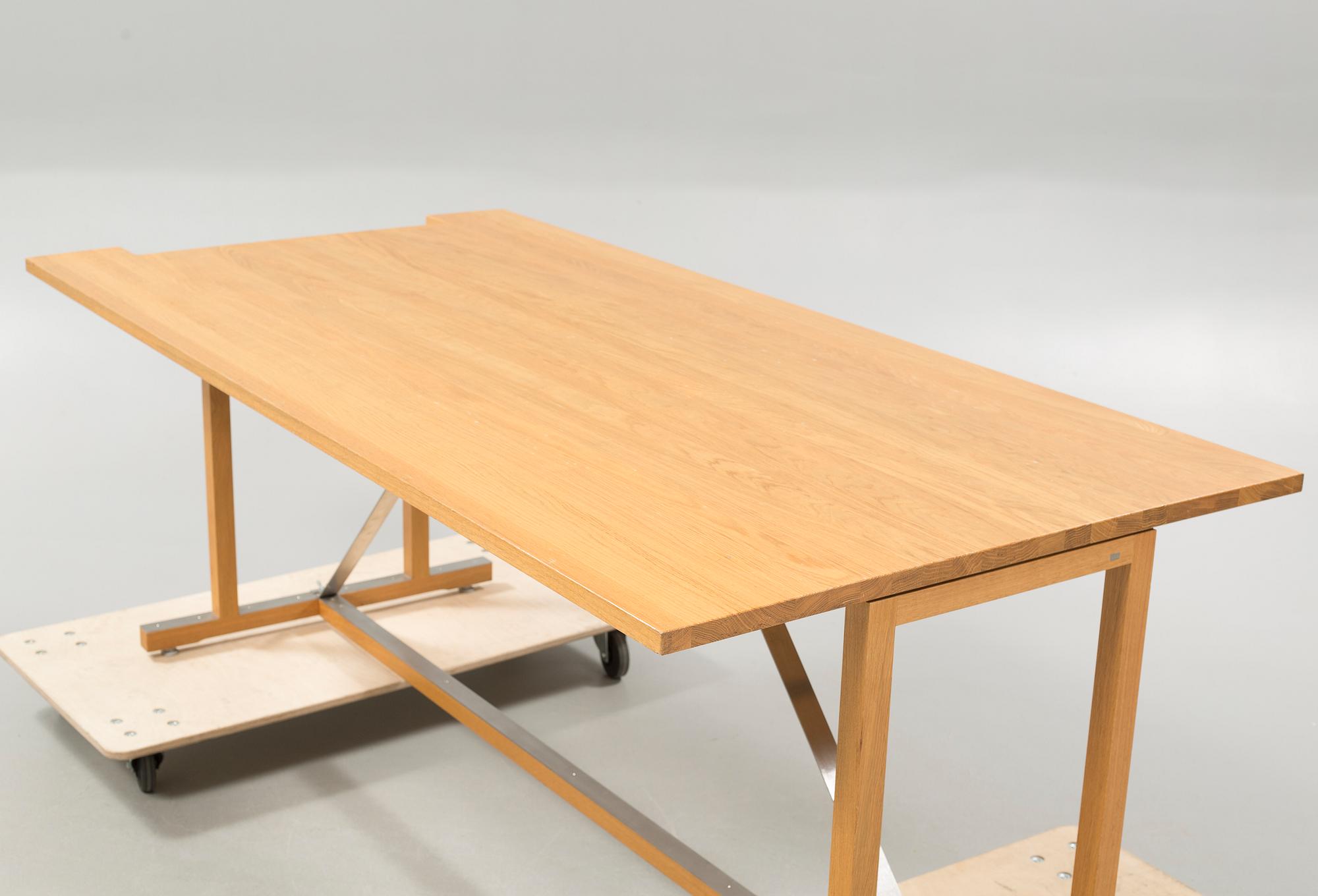 A late 20th century/21th century table by G.A.D, Gotland.