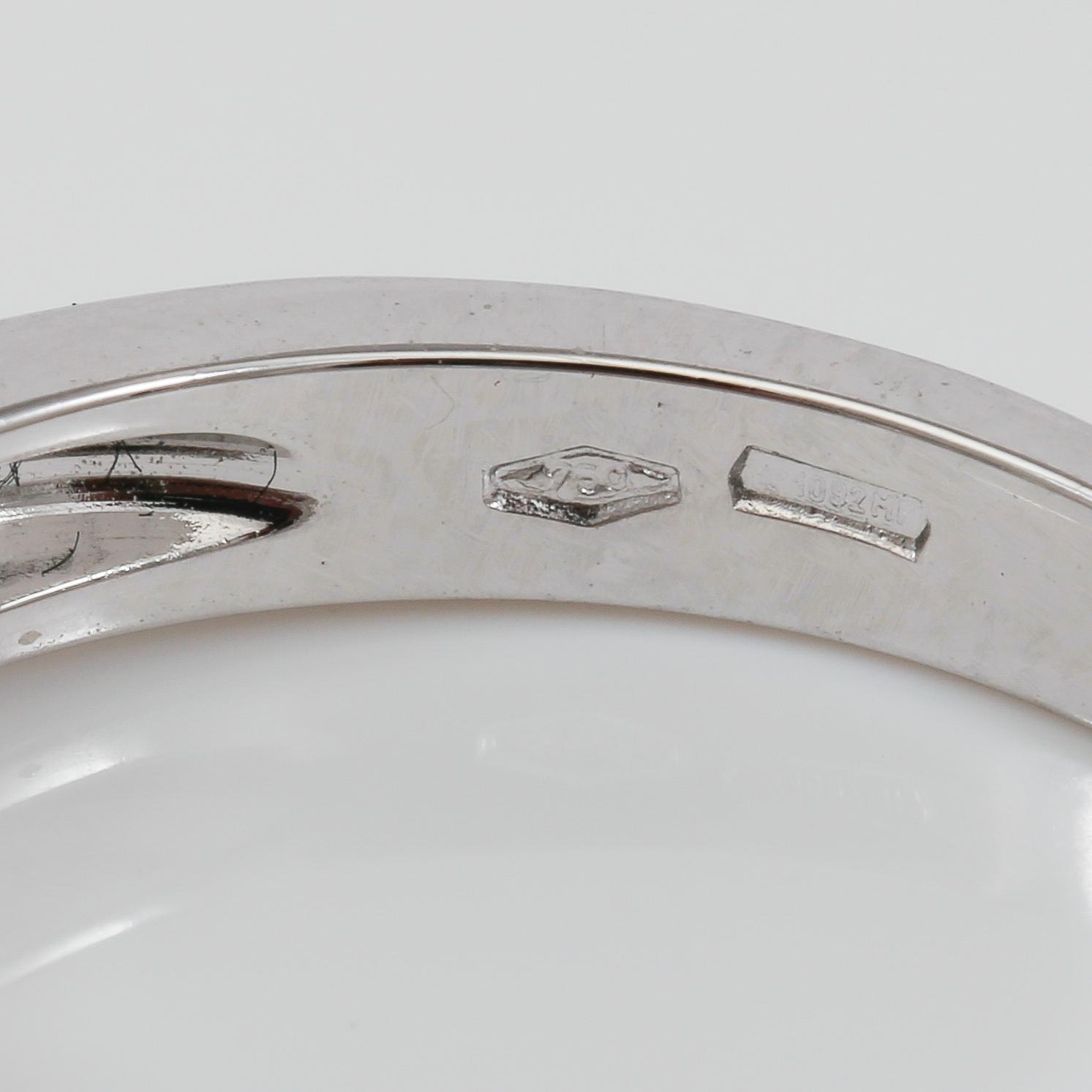 RING, briljantslipade diamanter totalt ca 1,02 ct.
