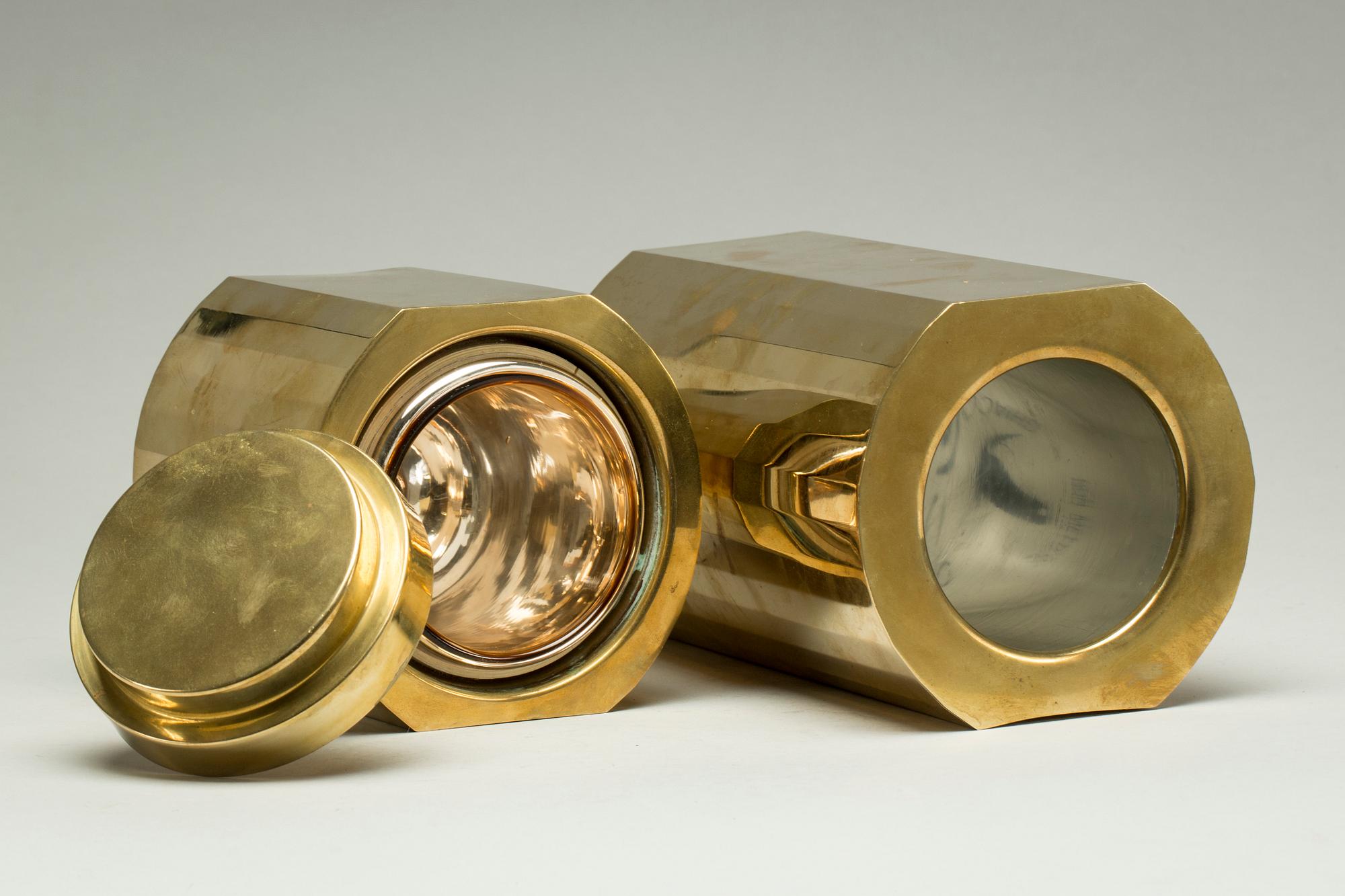 VINKYLARE OCH ISHINK, Italien, 1900-talets andra hälft.