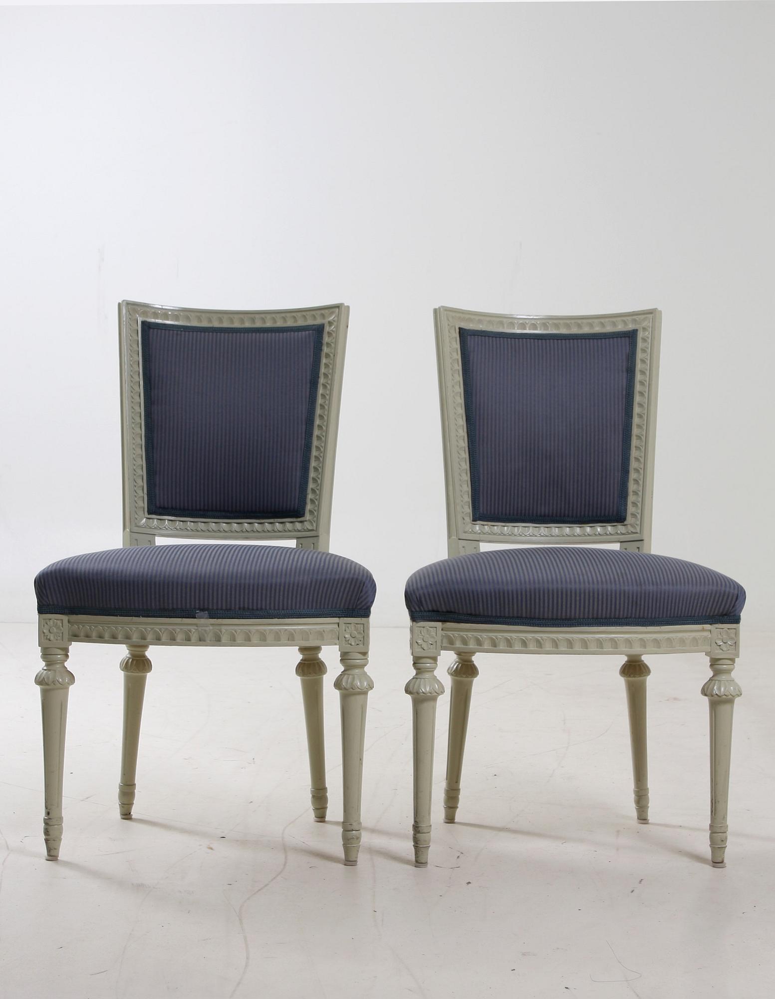 STOLAR, 12 st. Gustaviansk stil.