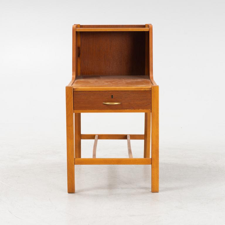 David Rosén, a teak veneered bedside table from the 'Futura-series', Nordiska Kompaniet.