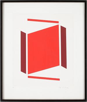 Erik H Olson · ERIK H OLSON, litografi, signerat provtryck H.C.