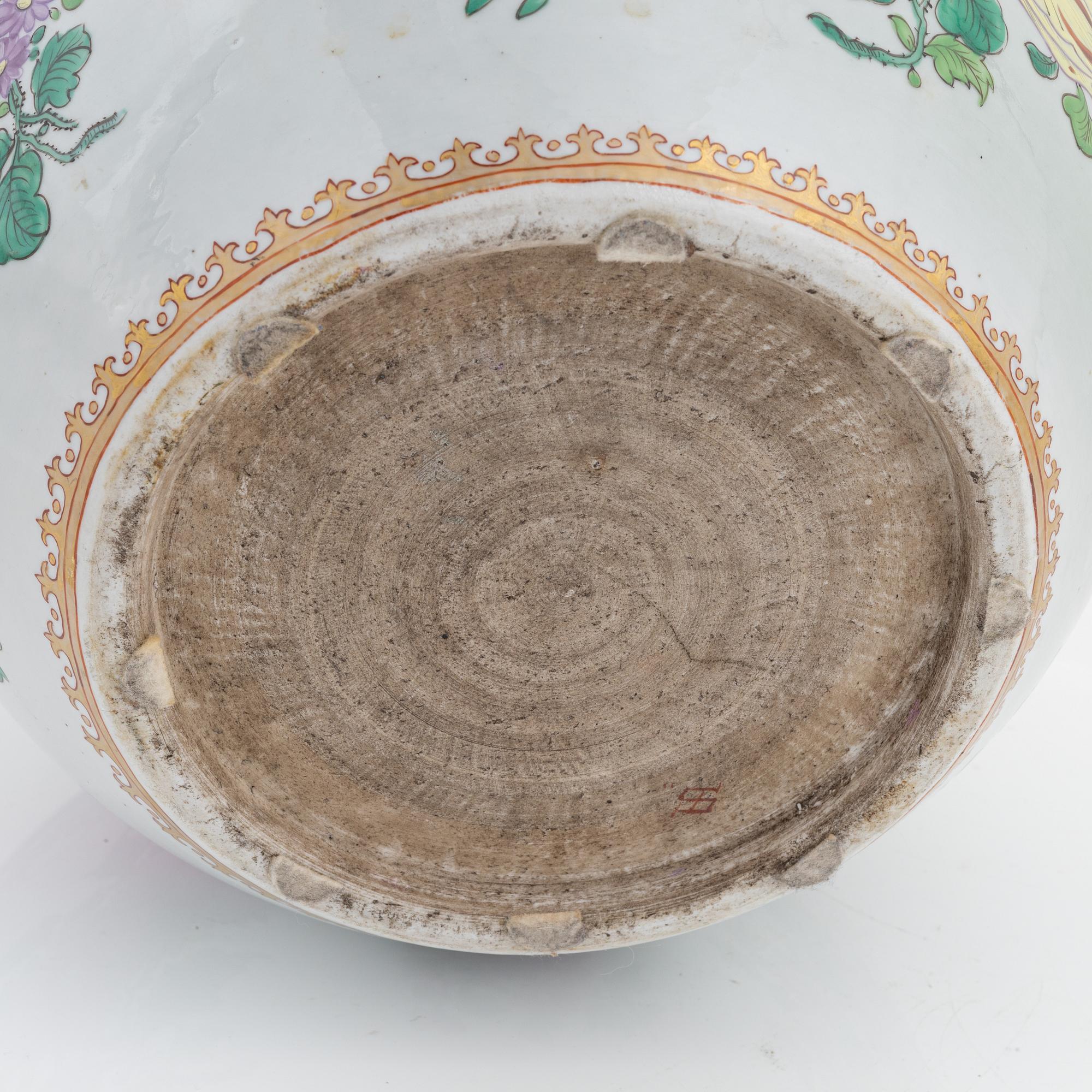 Golvurna, porlsin, troligen Samson, omkring år 1900.