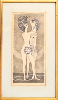 Max Walter Svanberg, lithographs/offset 3 pcs some signed and dated.