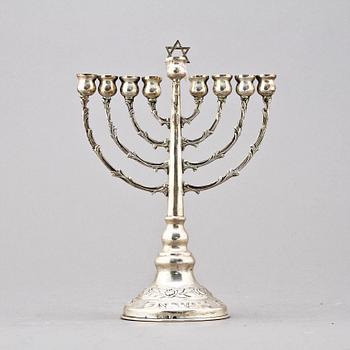 PARTI SILVER, 2 delar, Judeica, låghaltigt samt sterling, Israel, 1900-talets mitt.