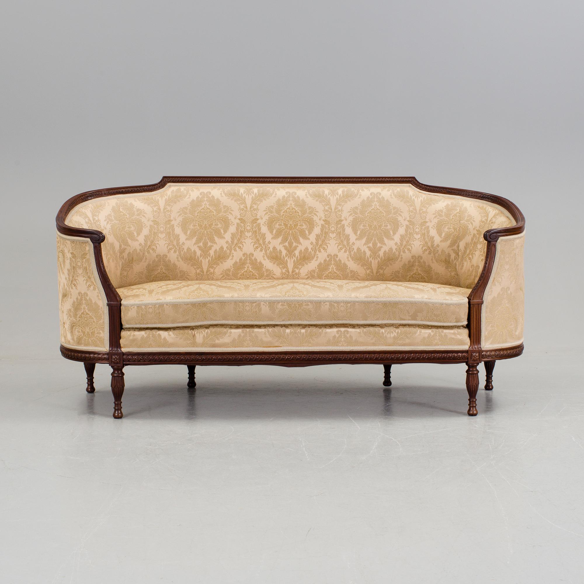 A gustavian style sofa, 1930/40s.