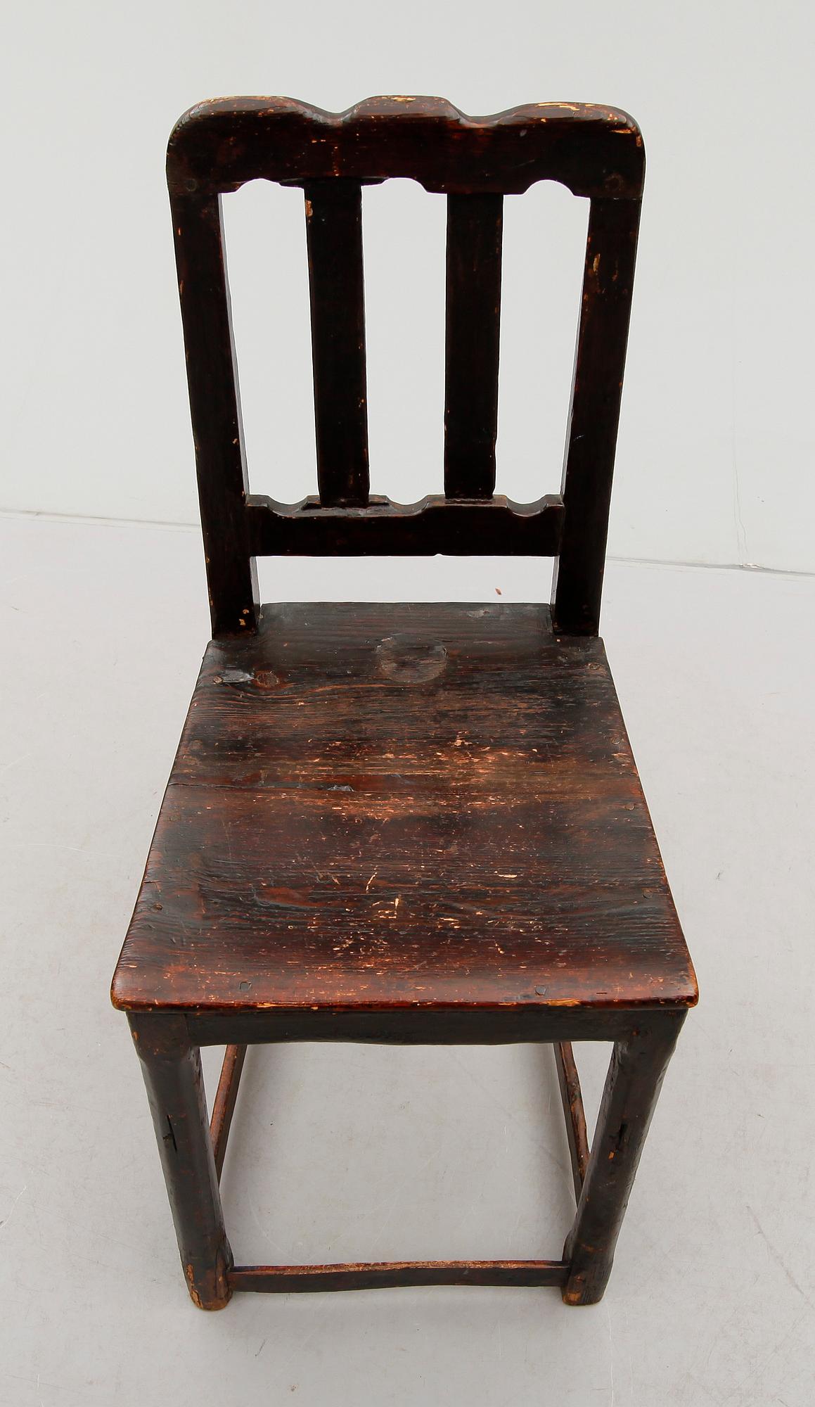 STOL, allmoge, Dalarna, 1700-/1800-tal.