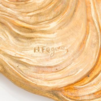 Vide poche, signerad H. Fegues, Belgien, tidigt 1900-tal.