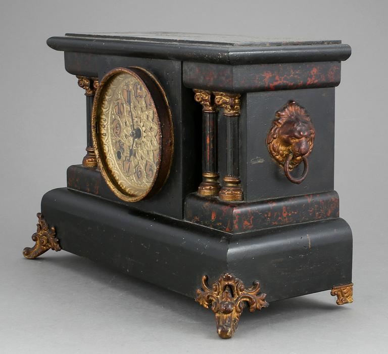 BORDSUR, Seth Thomas Clock Co, USA, 1800-talets slut.