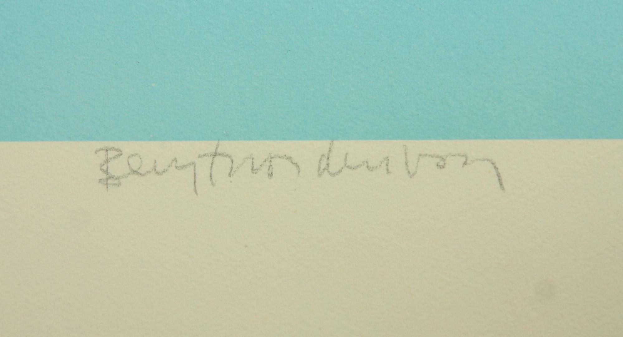 BENGT NORDENBORG, färglitografier 2 st, sign.