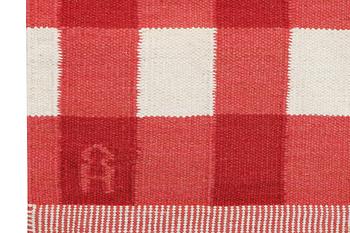 Anna-Johanna Ångtröm, a "Gripsholm" flat weave carpet, Axeco, Sweden, ca. 160 c 80 cm.