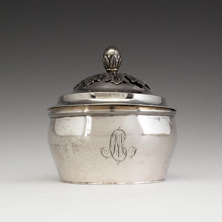 Gotthard Ferdinand Stang, bonbonjär, silver, S:t Petersburg 1800-talets början.