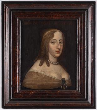 David Beck After, "Christine Roine De Suede" (1626-1689).