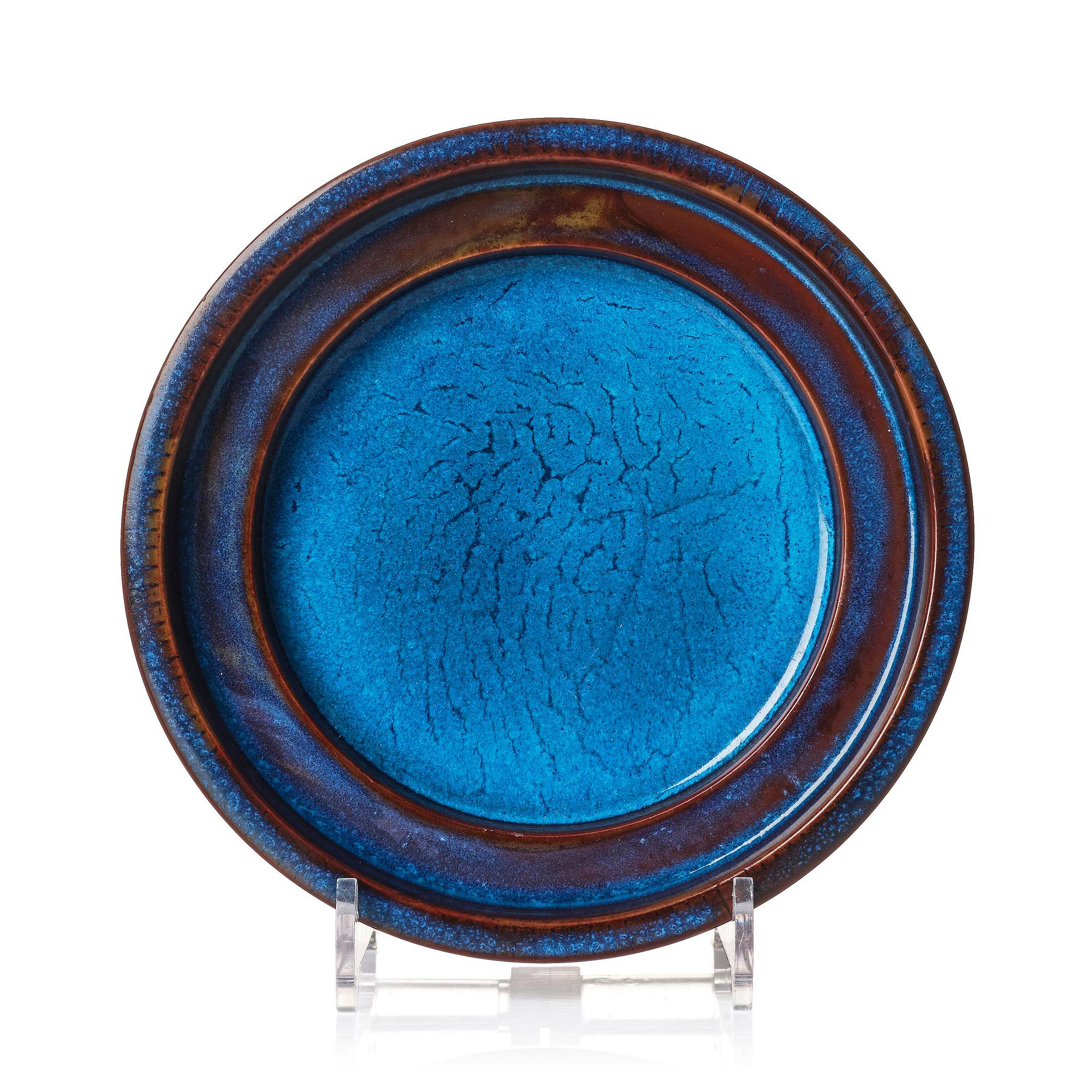 Wilhelm Kåge, an early Farsta stoneware dish, Gustavsberg 1933.