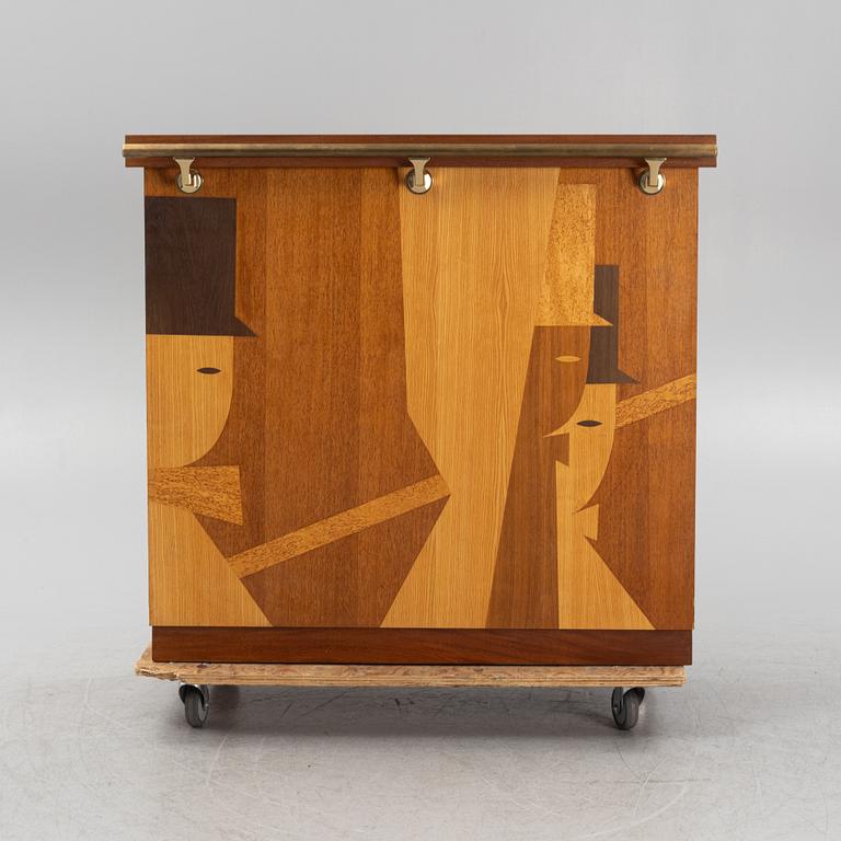 Swedish Modern, bardisk, omkring 1900-talets mitt.