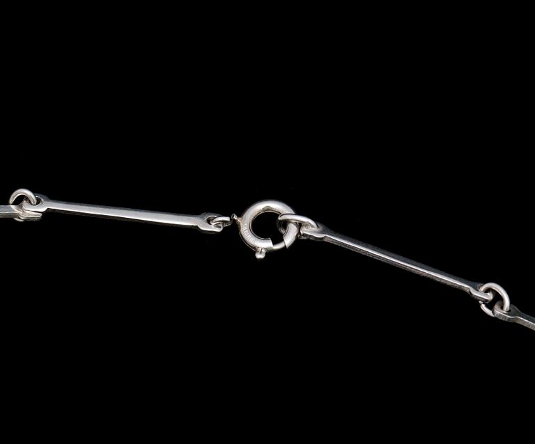 HALSSMYCKE, sterlingsilver, David Andersen, Norge. Vikt ca 39 g.
