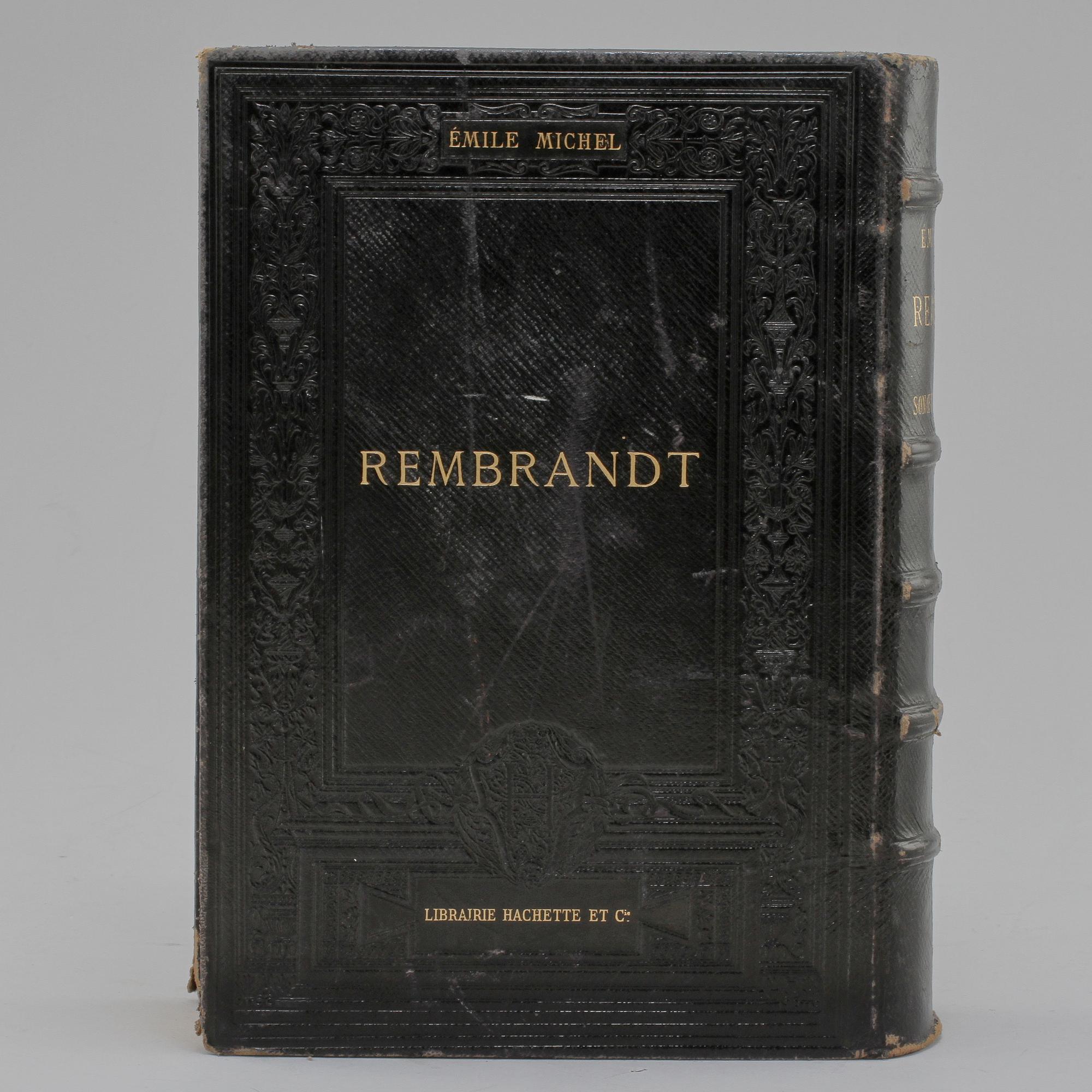 BOK, "Rermbrandt, sa vie, son oeuvre er son temps", Emile Michel, Paris, Librairie hachette Et, 1893.