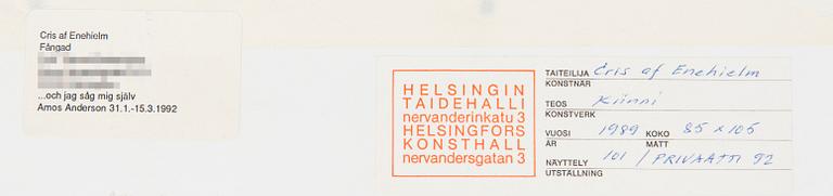 Cris af Enehielm, "Fångad".