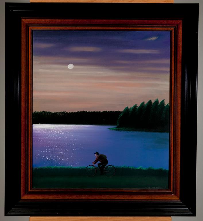 JORMA TURTIAINEN, öljy kankaalle, signeerattu ja päivätty -89.