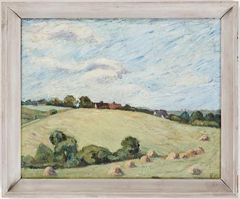 ESTER GEHLIN, Olja på duk, signerad.