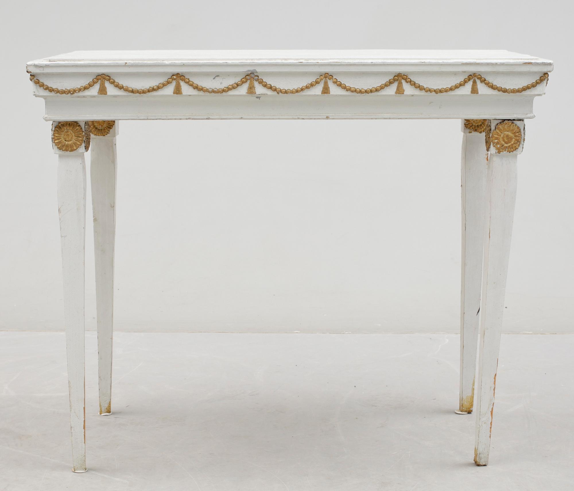 KONSOLBORD, gustaviansk stil, 1900-tal.