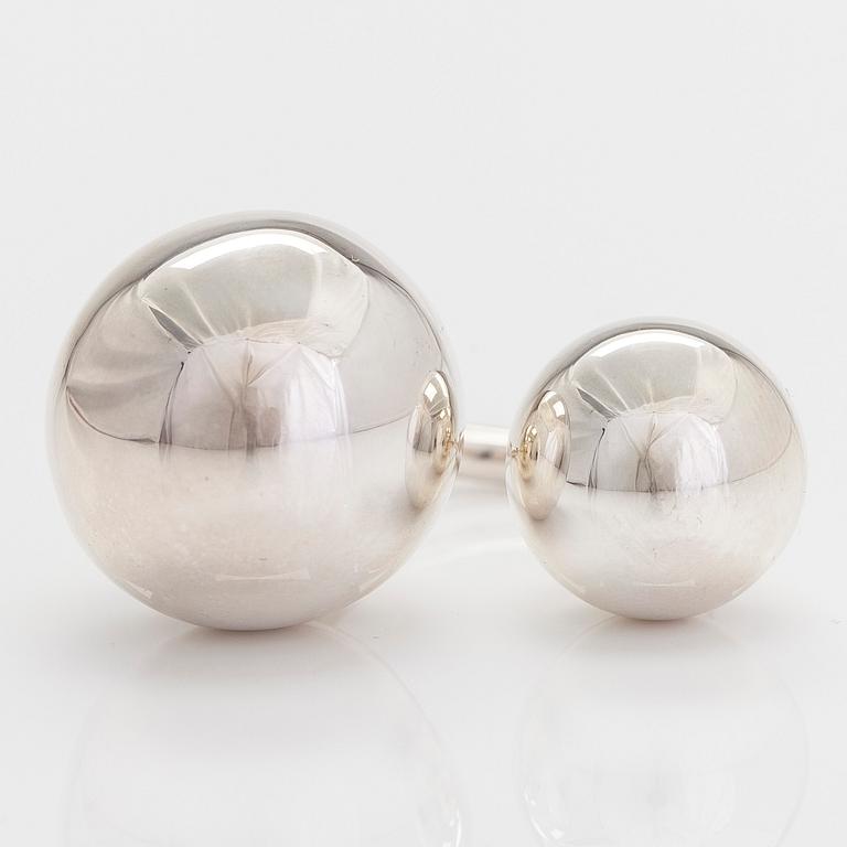 Efva Attling, a sterling silver 'Balls' ring.