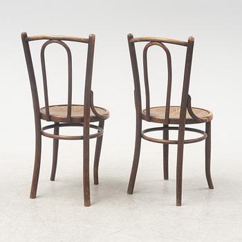 A set of 6 Café chairs, Mundus, Poland, early 20th Century.