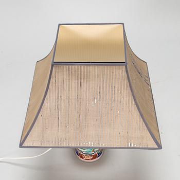 A Chinese porcelain table light from the first half of the 20th Century.