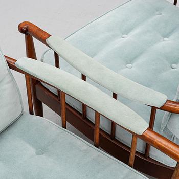 Kerstin Hörlin-Holmquist, a pair of 'Skrindan' armchairs, second half of the 20th century.